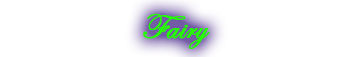 Fairy Fairy